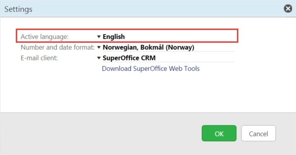 Choose your language version 8